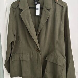 Soho Olive Utility Jacket
